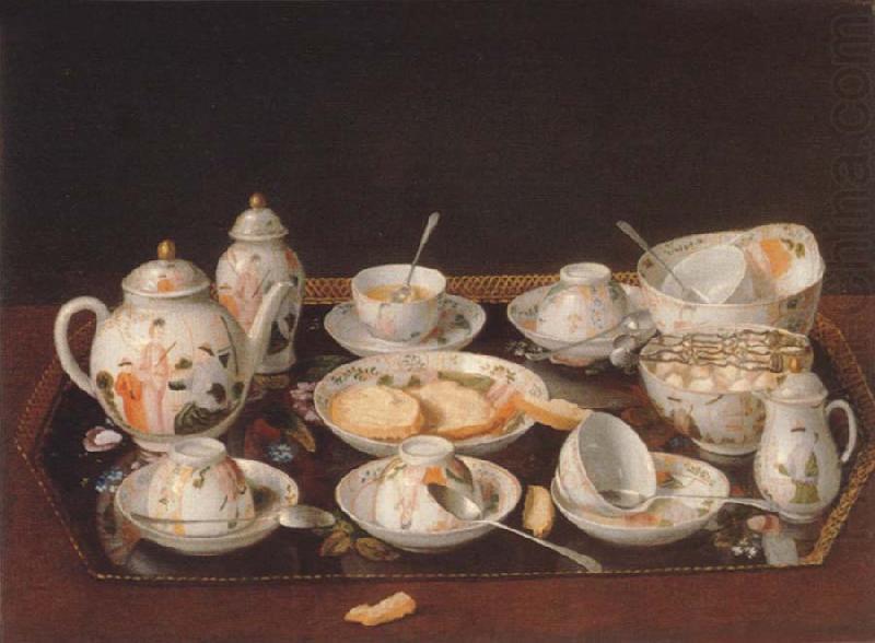 Jean-Etienne Liotard Tea service oil painting picture